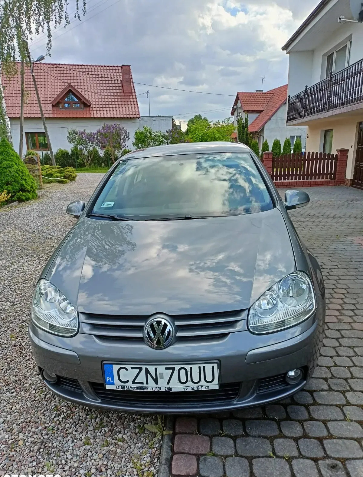 kujawsko-pomorskie Volkswagen Golf cena 16000 przebieg: 143000, rok produkcji 2007 z Żnin
